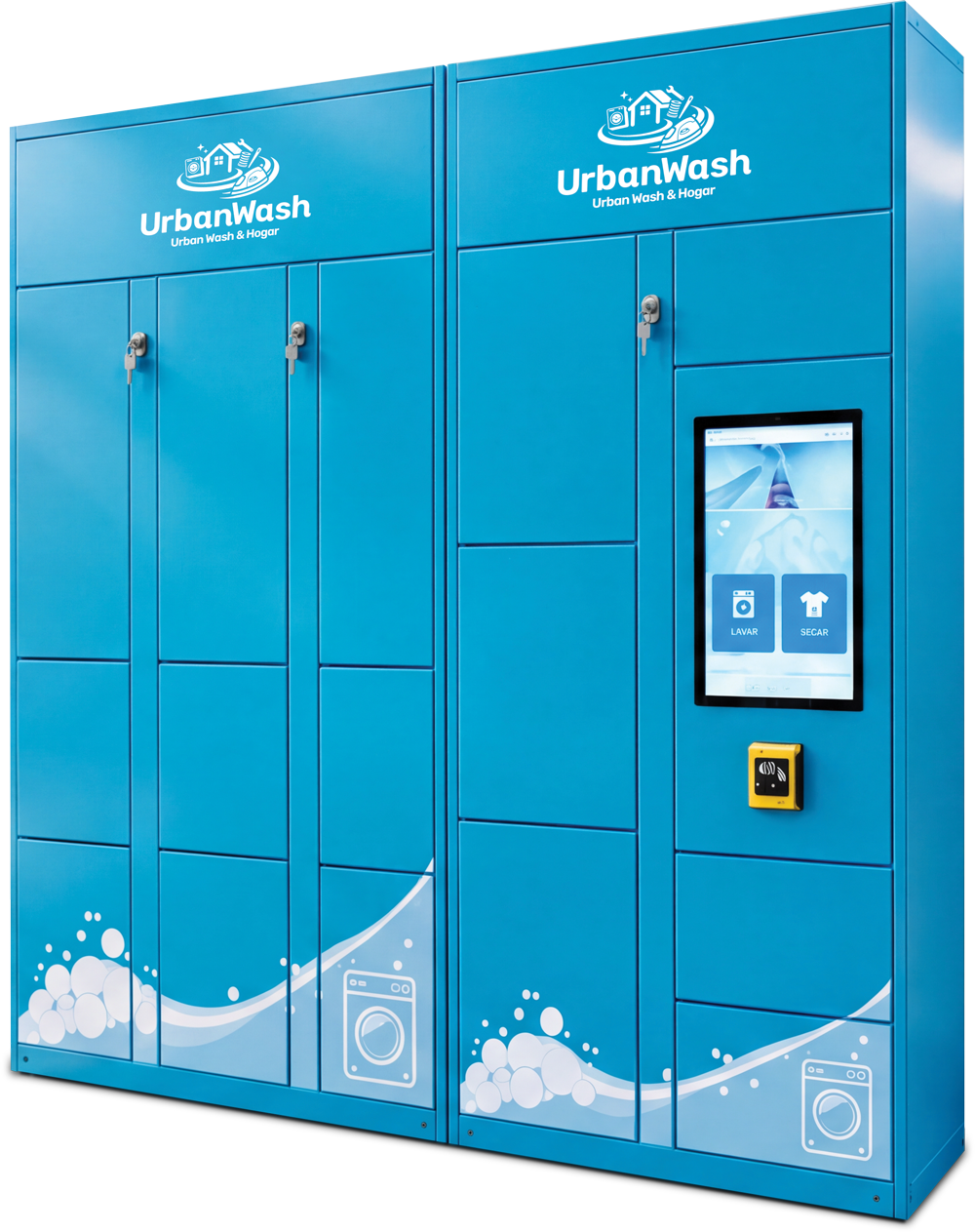 Taquillas Inteligentes Urban Wash Valencia